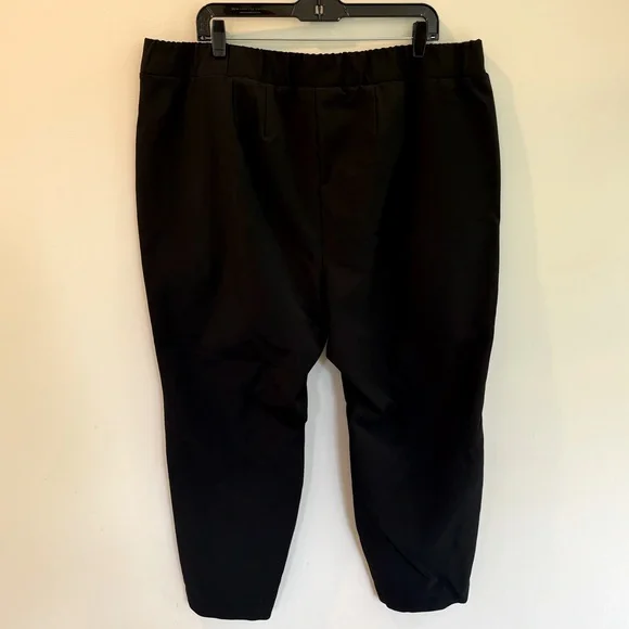 Lane Bryant On-The-Go Slim Ankle Pant - Black - 24 - Picture 4 of 5